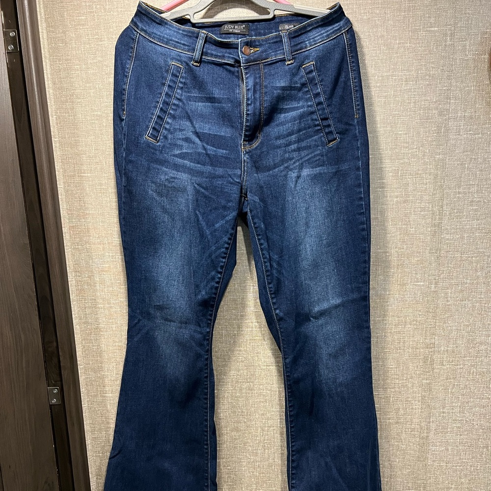 Judy Blue high waisted wide leg jeans